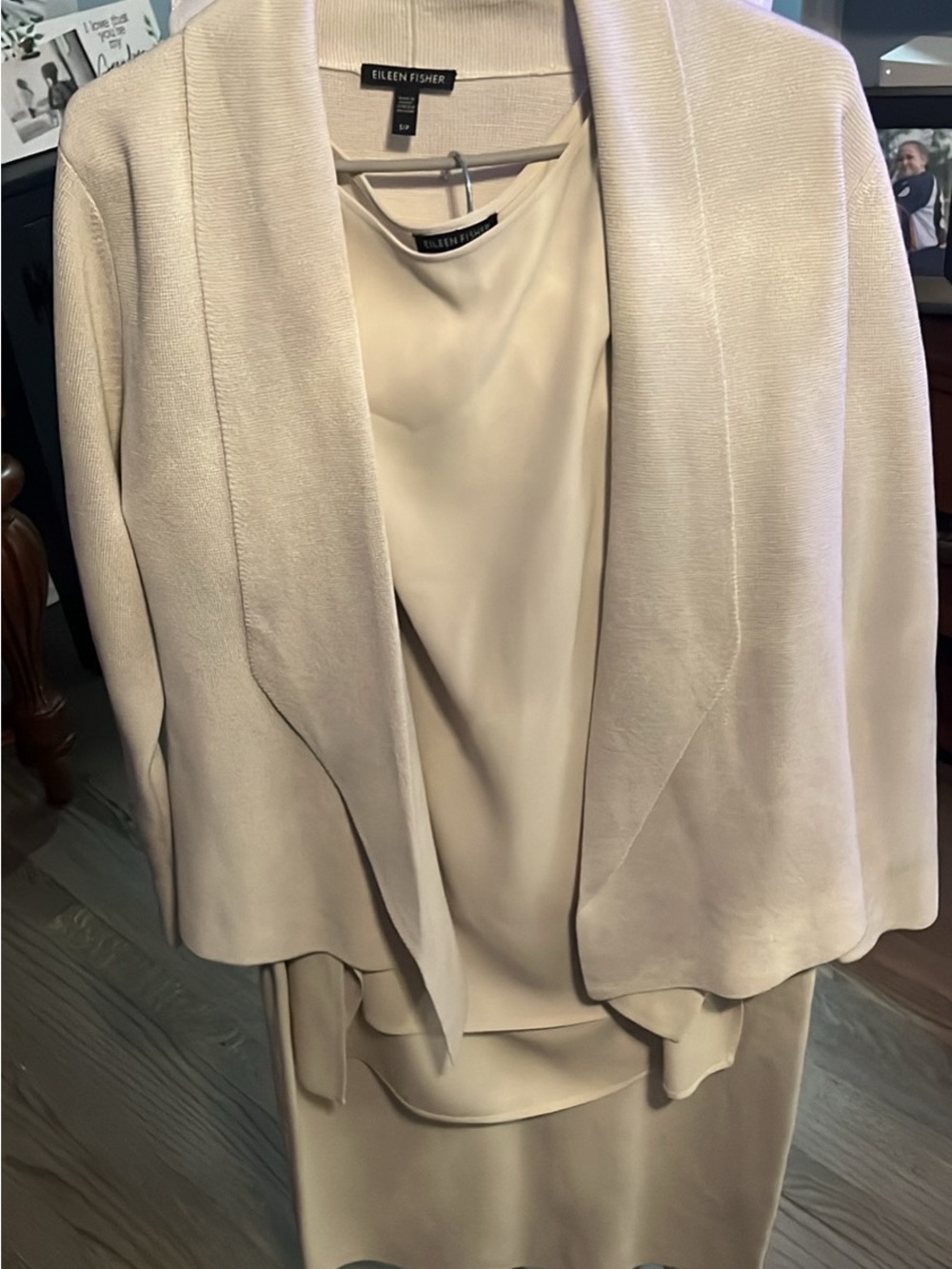 Eileen Fisher Soft Cream 3 piece Set
